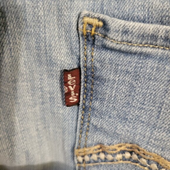 WOMANS LEVIS 515 BOOTCUT JEANS SZ 12 - Picture 6 of 10